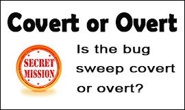Bug Sweeping Cost in Bridgwater